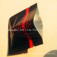 High Quality Plastic 3 Sides Sealing Flat Coffee Bag